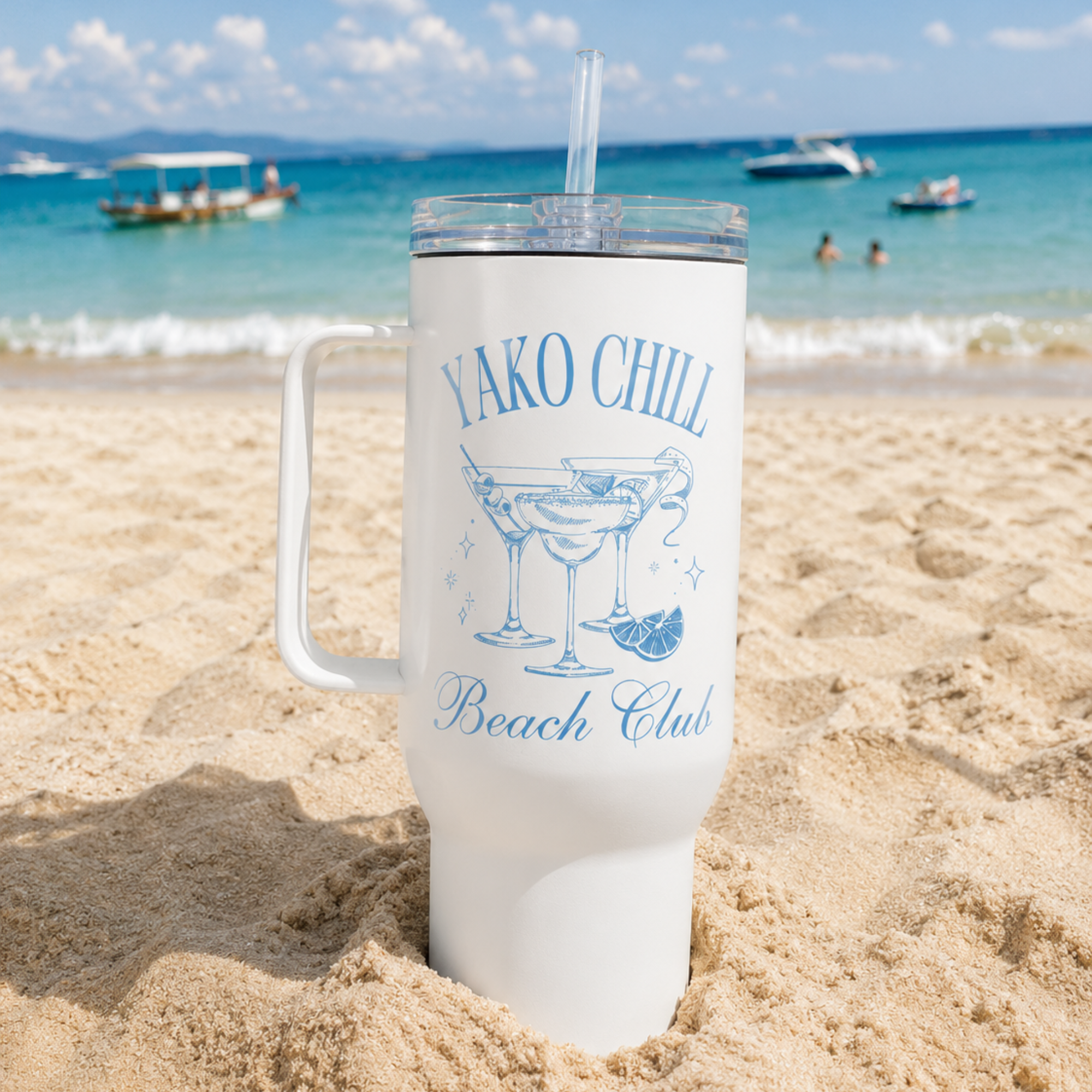 Bulgarian Yako Chill Beach Club Tumbler