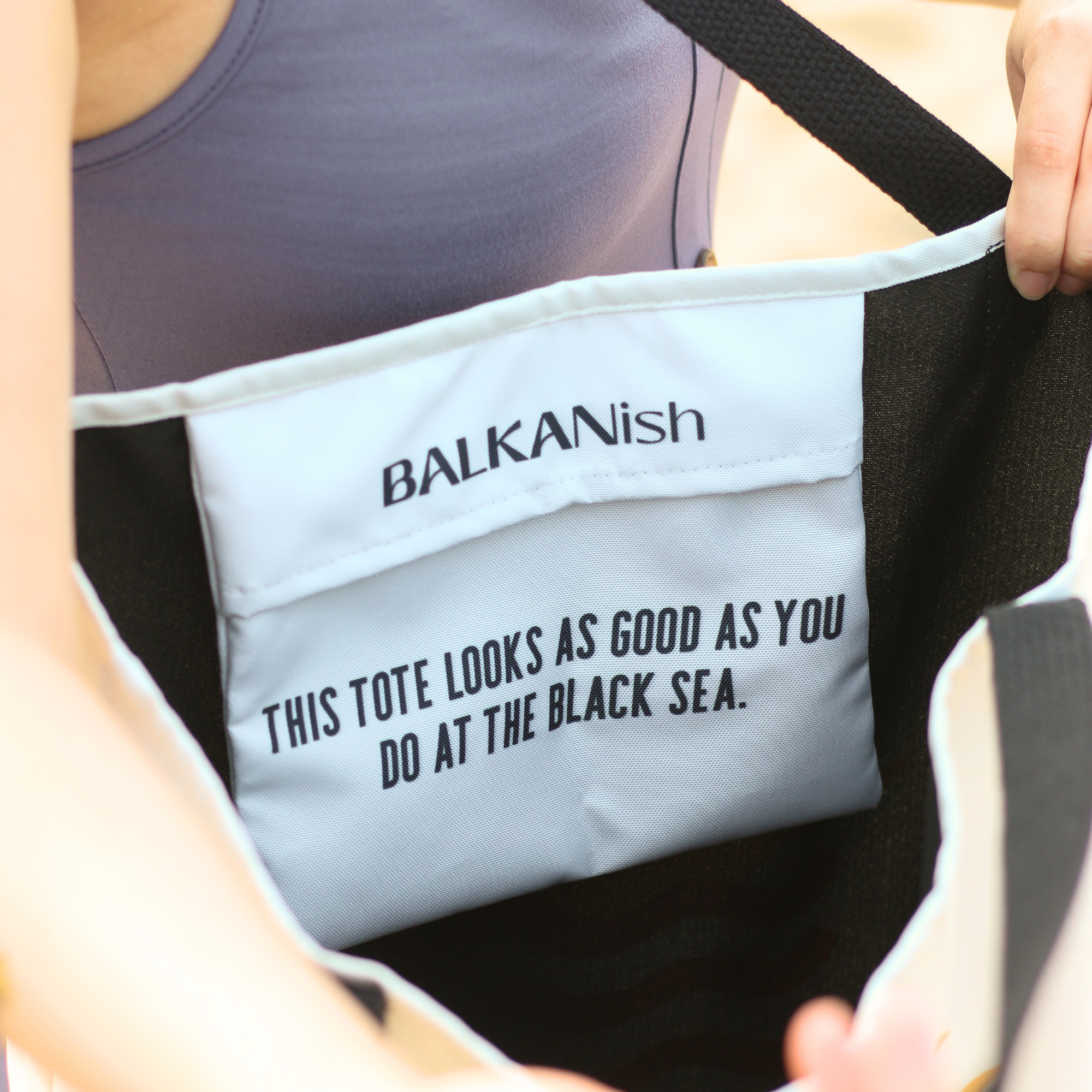 Bulgaria Burgas Beach Tote Bag