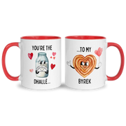 You Complete Me 2 Pack Mug Set (Albanian)