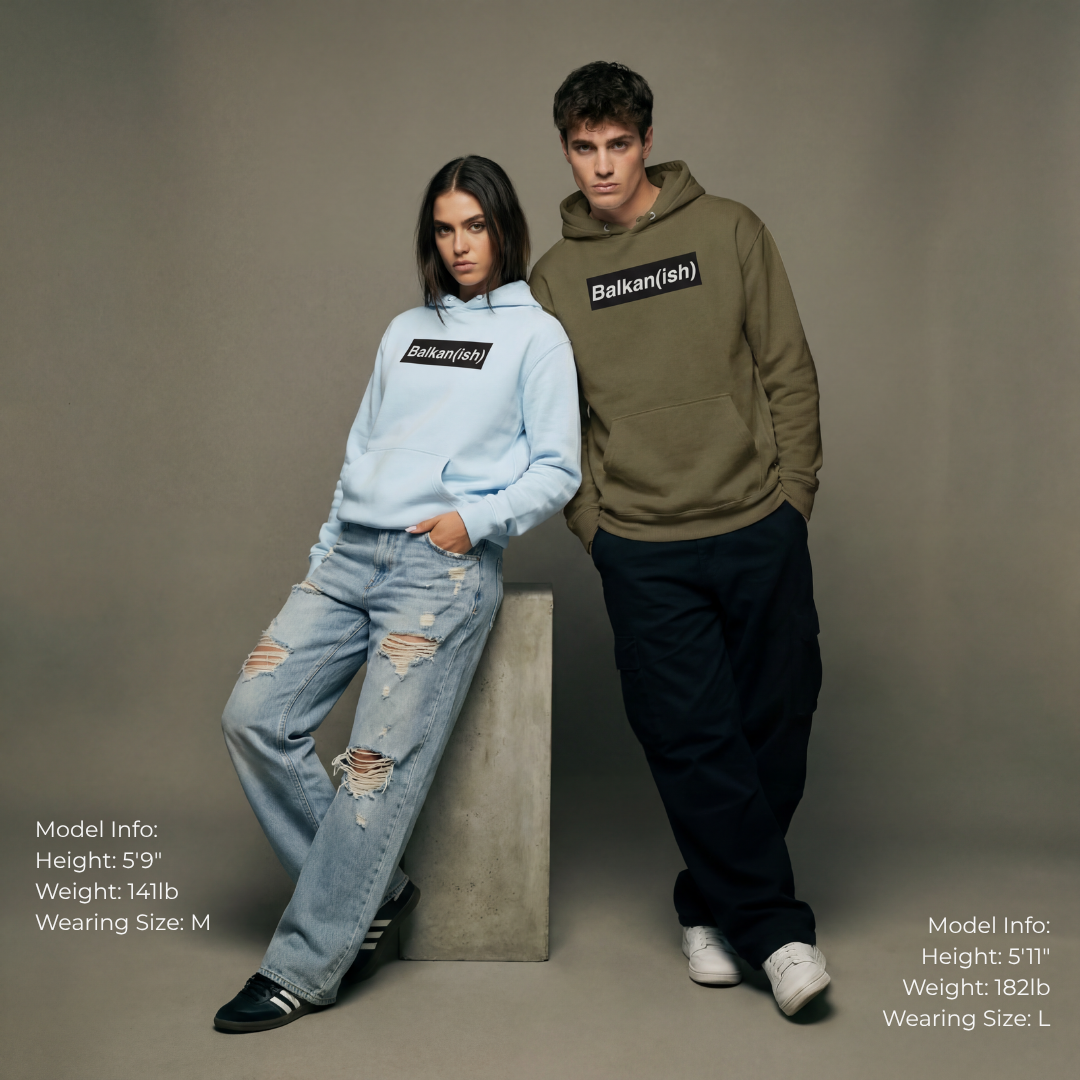 Balkan(ish) Unisex Hoodie - Balkan Pride Streetwear Clothing