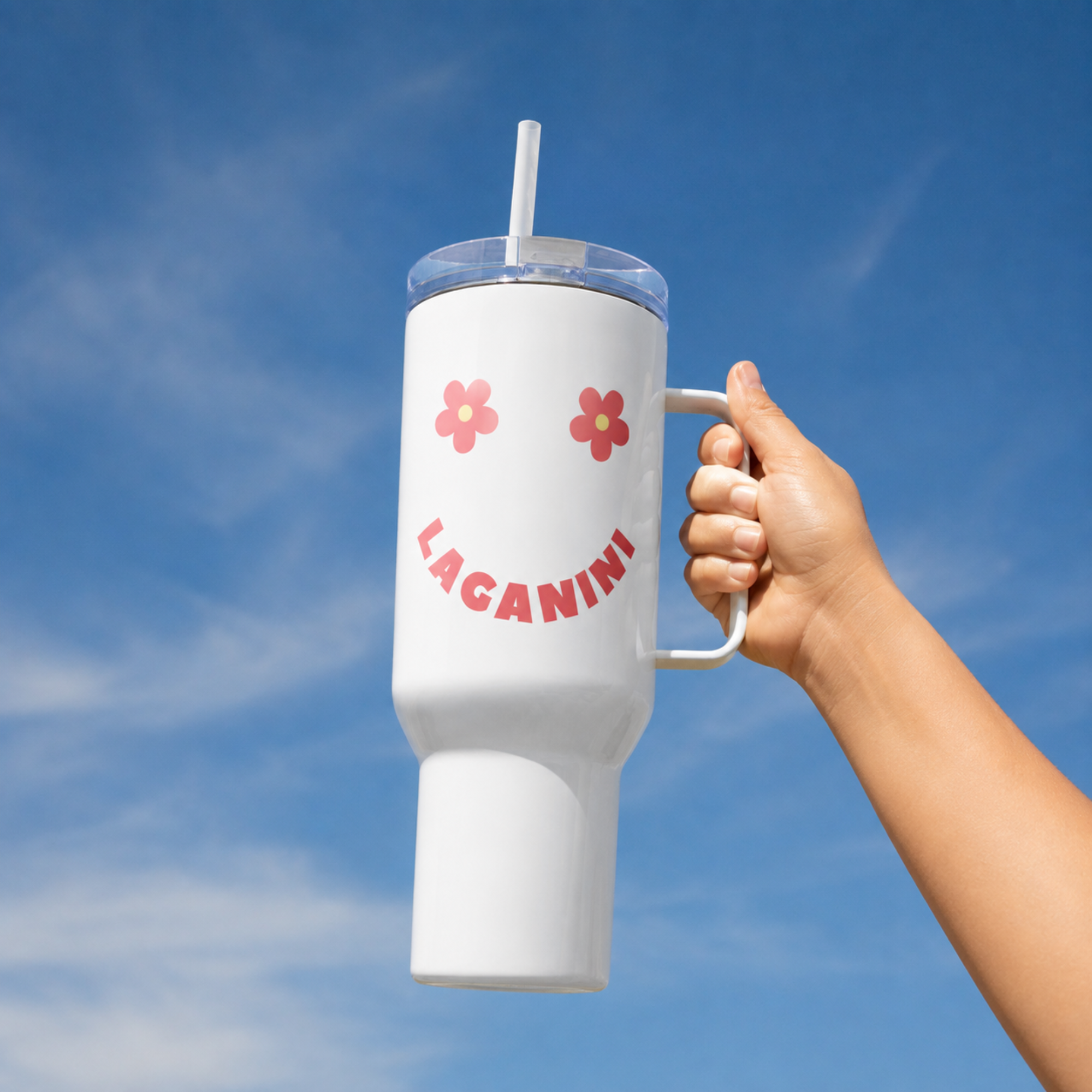 Laganini Smiley Face Balkan Tumbler
