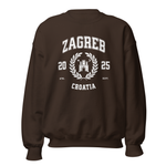 Croatia Varsity Unisex Crewneck