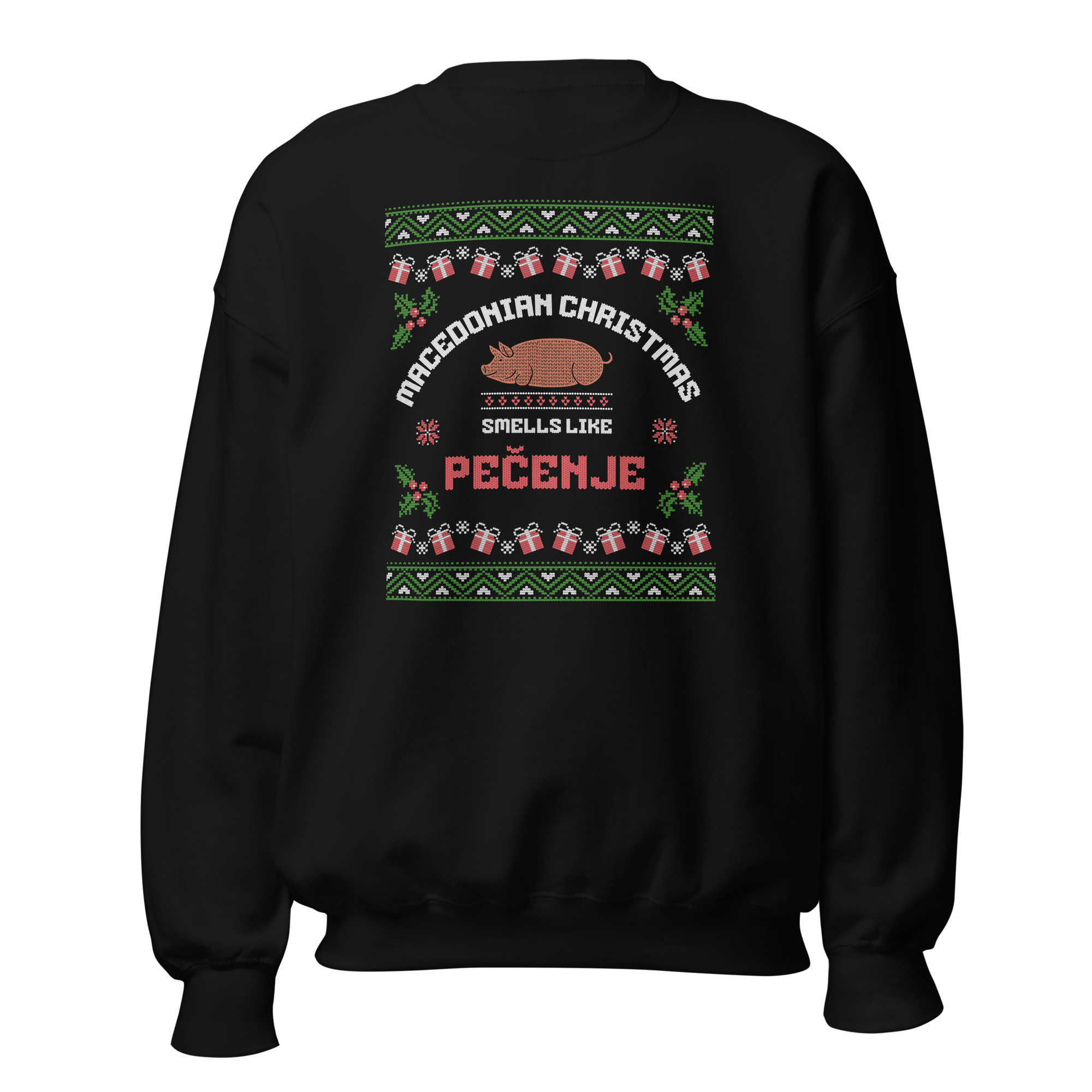Macedonian Christmas Smells Like Pečenje Sweater