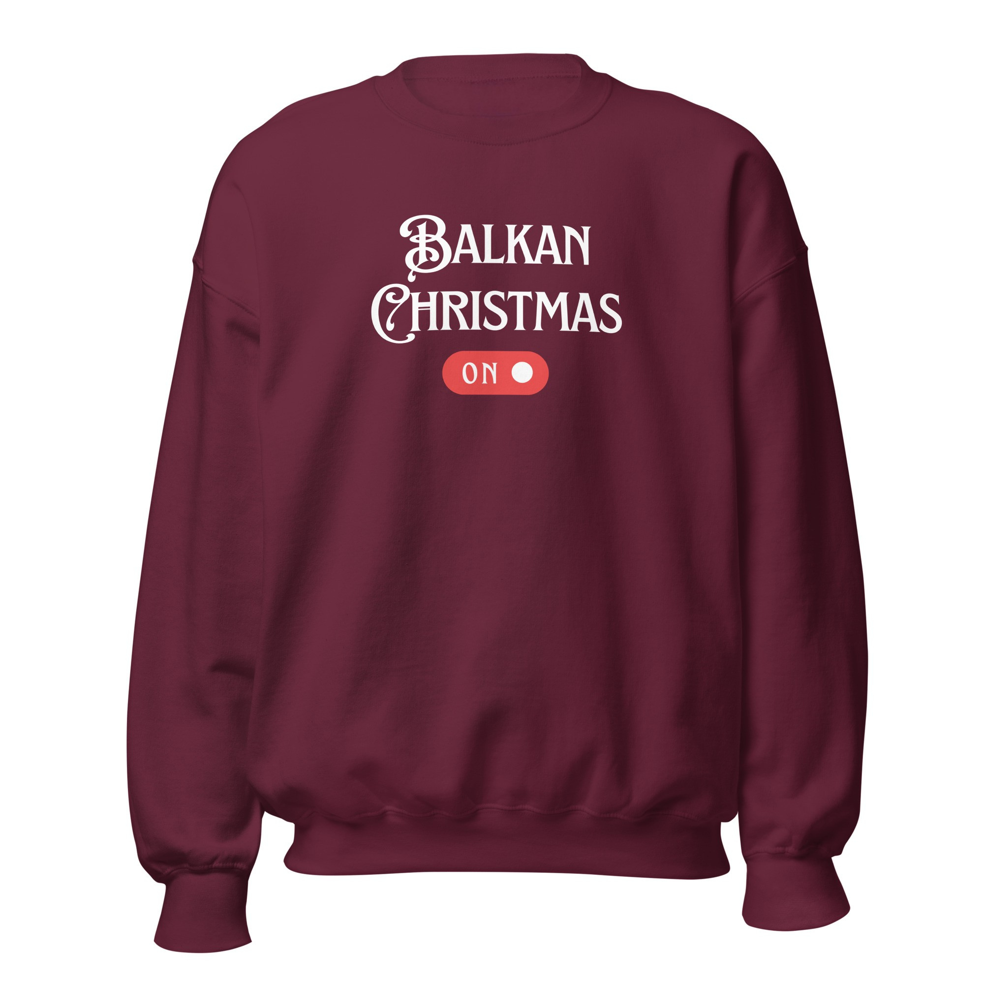 Balkan Christmas ON Crewneck Sweater