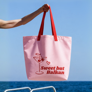 Sweet But Balkan Beach Tote Bag