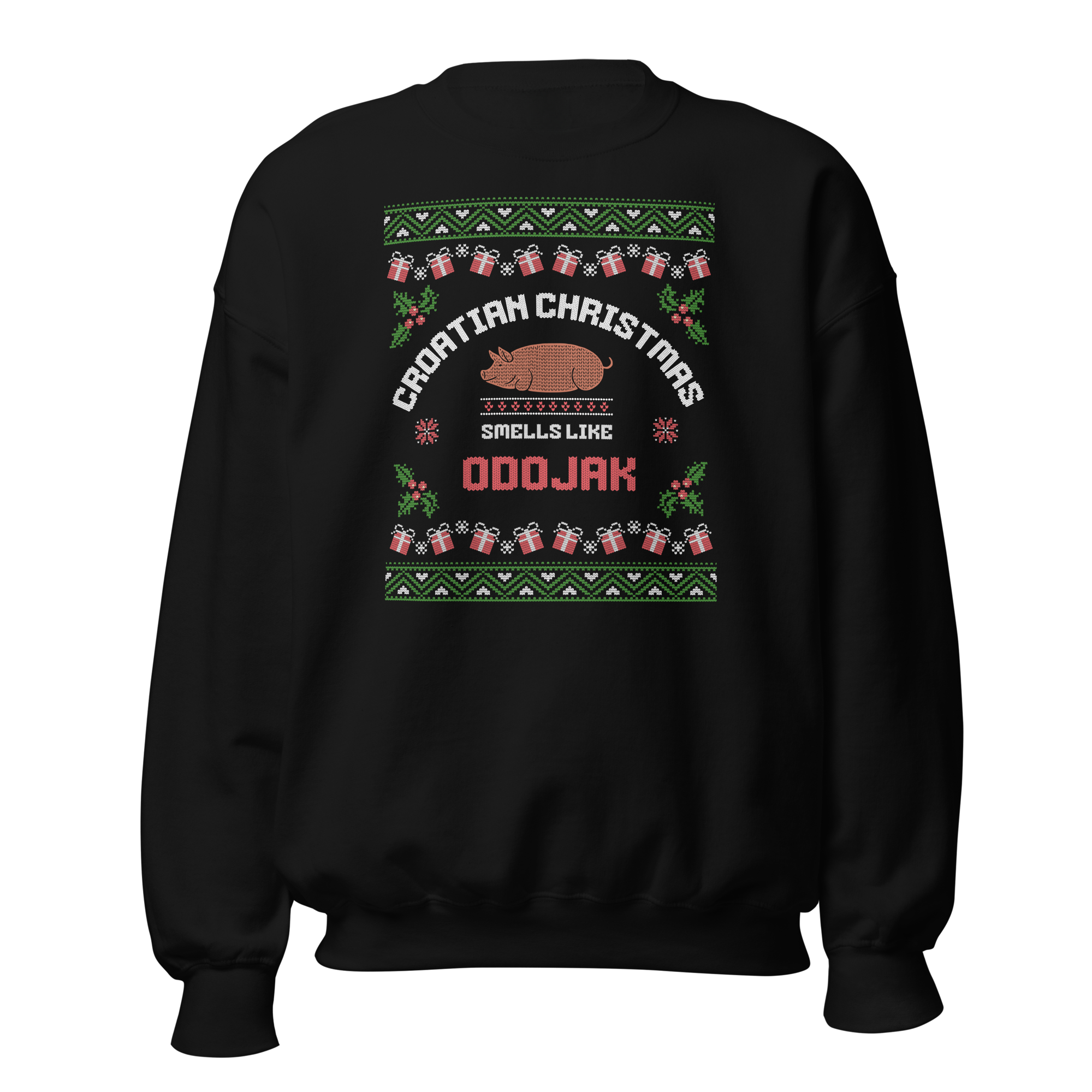 Croatian Christmas Smells Like Odojak Sweater
