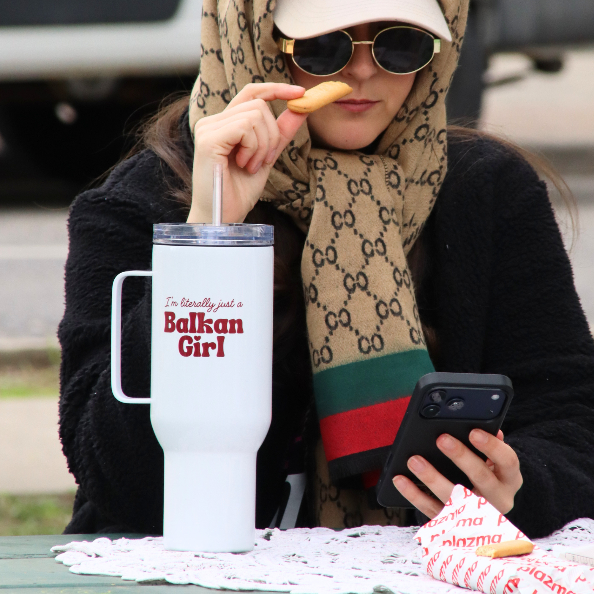 I’m Literally Just a Balkan Girl Tumbler