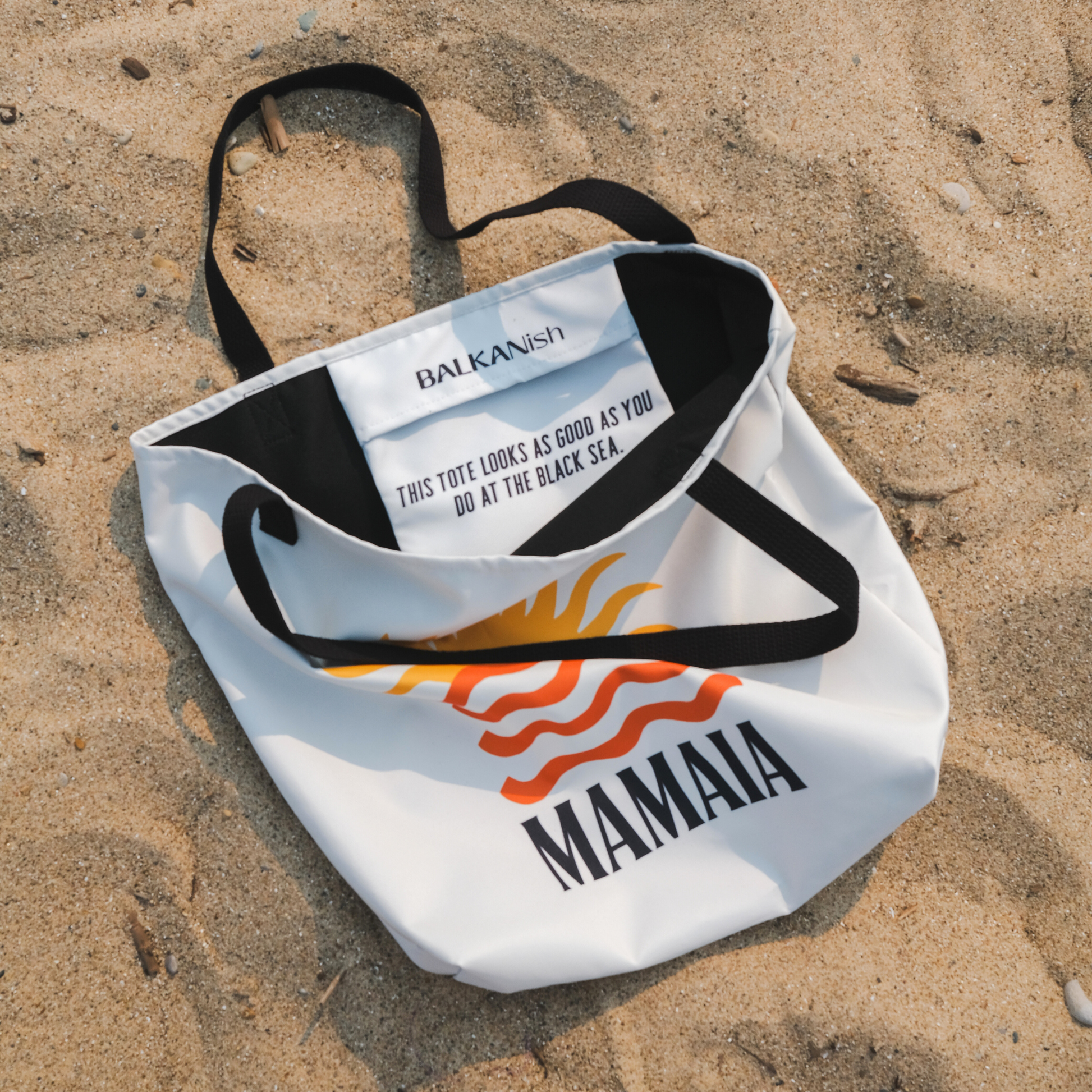 Romania Mamaia Beach Tote Bag