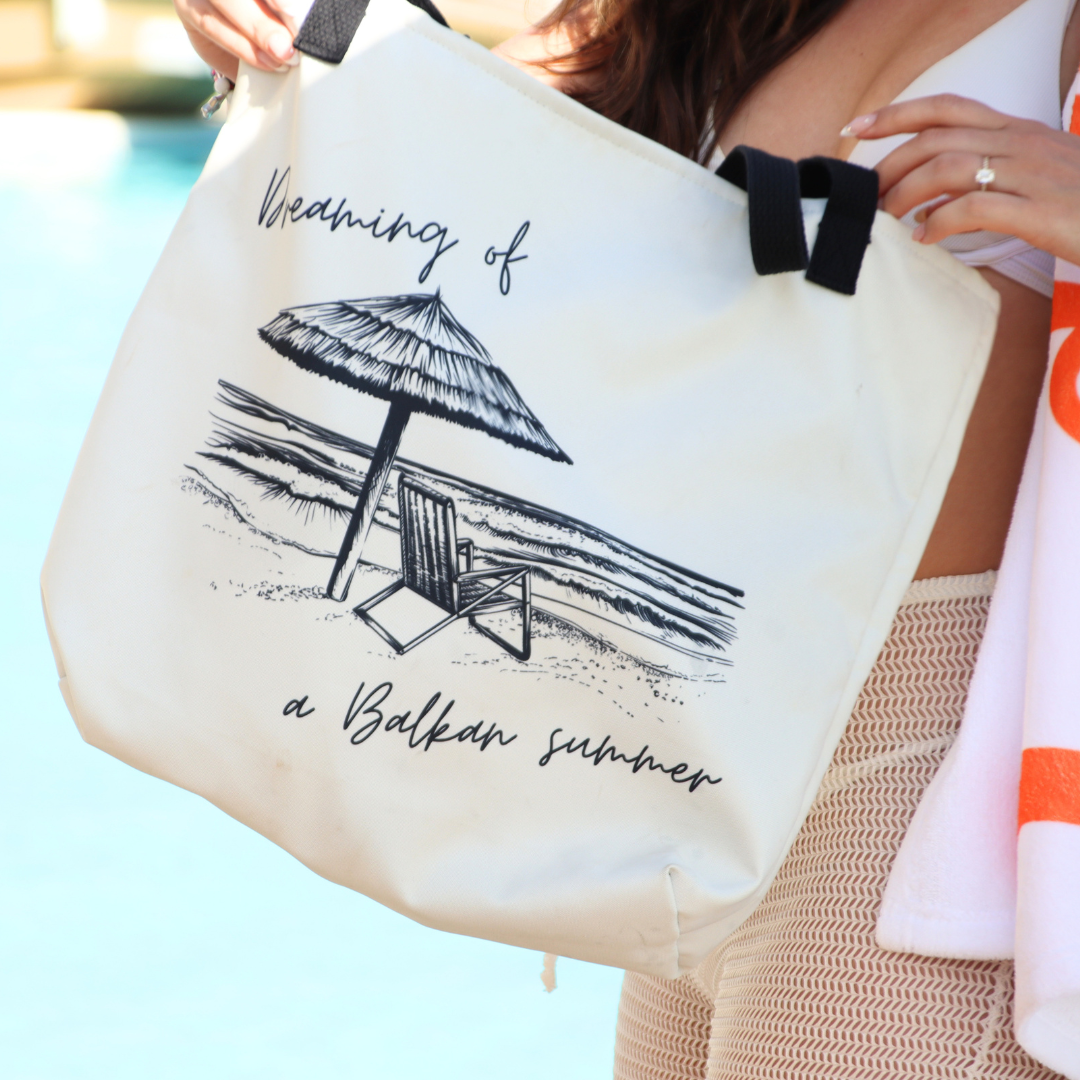 Dreaming of a Balkan Summer Beach Tote Bag