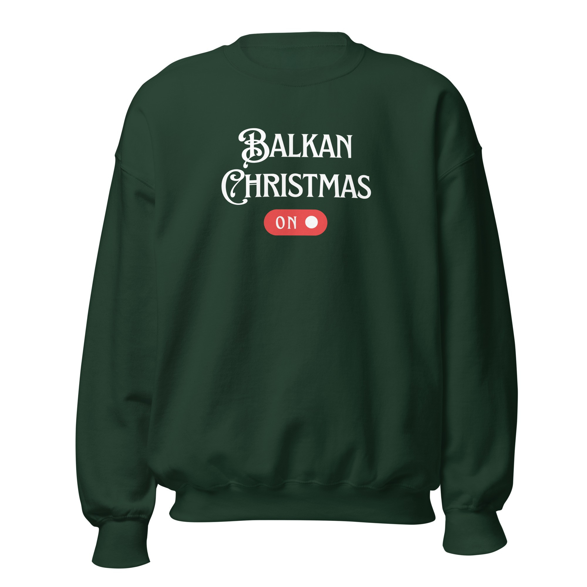 Balkan Christmas ON Crewneck Sweater
