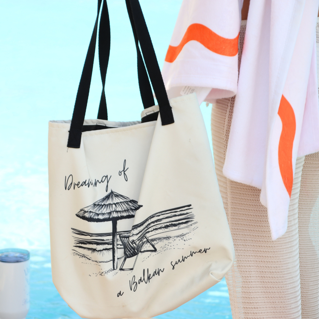 Dreaming of a Balkan Summer Beach Tote Bag