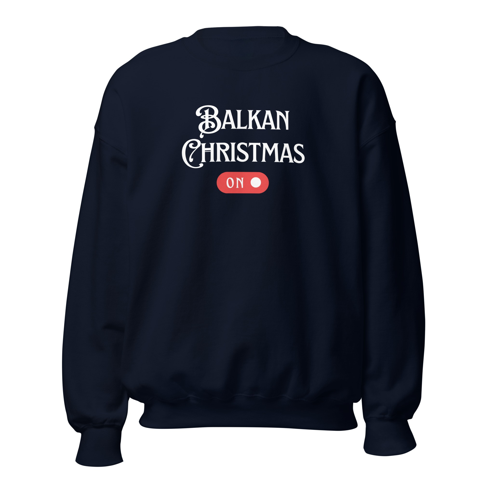 Balkan Christmas ON Crewneck Sweater
