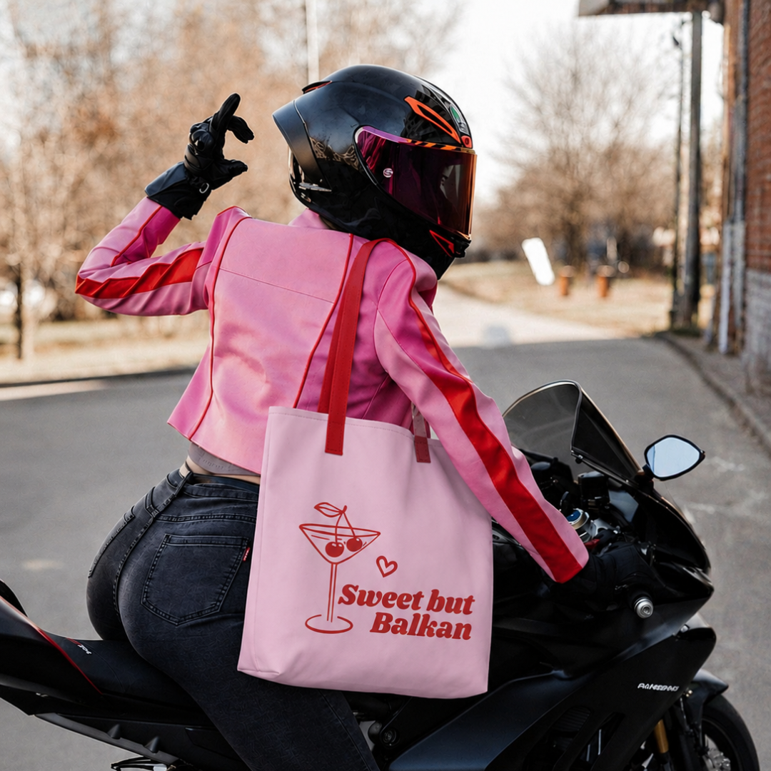 Sweet But Balkan Beach Tote Bag
