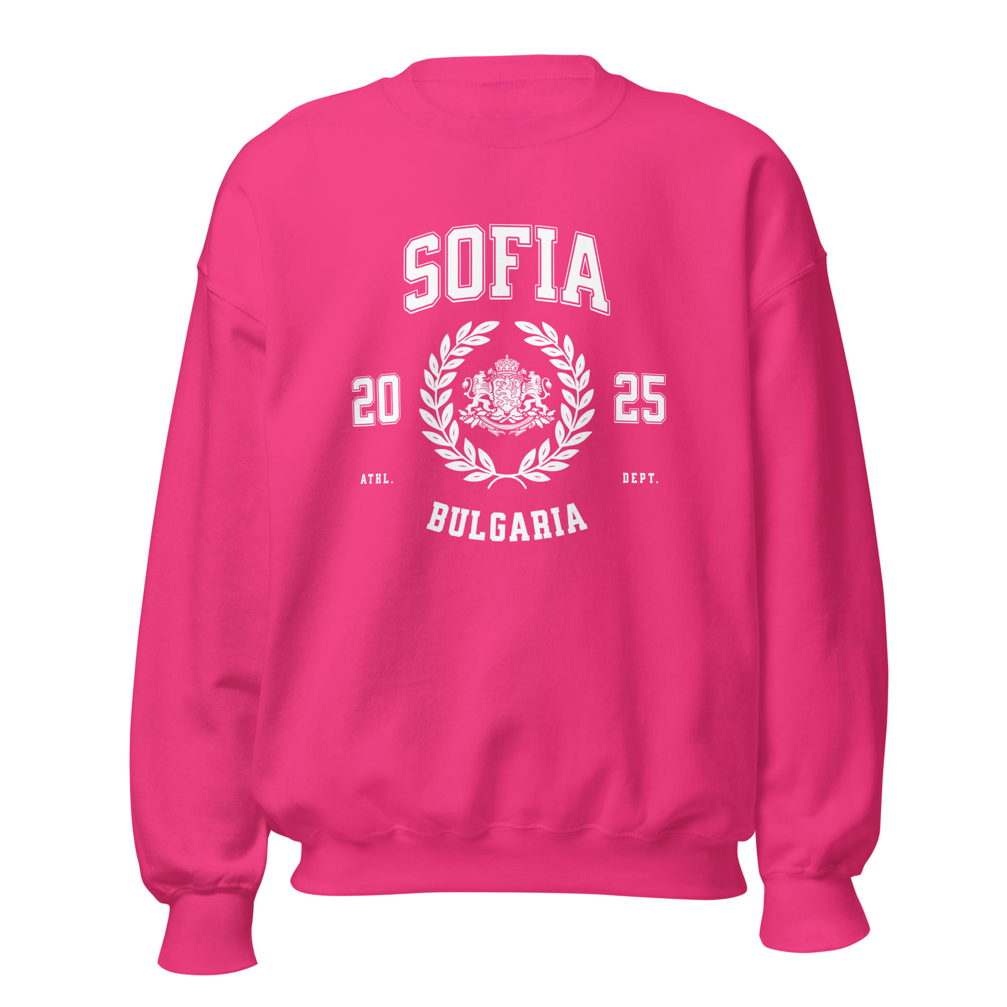 Bulgaria Varsity Unisex Crewneck