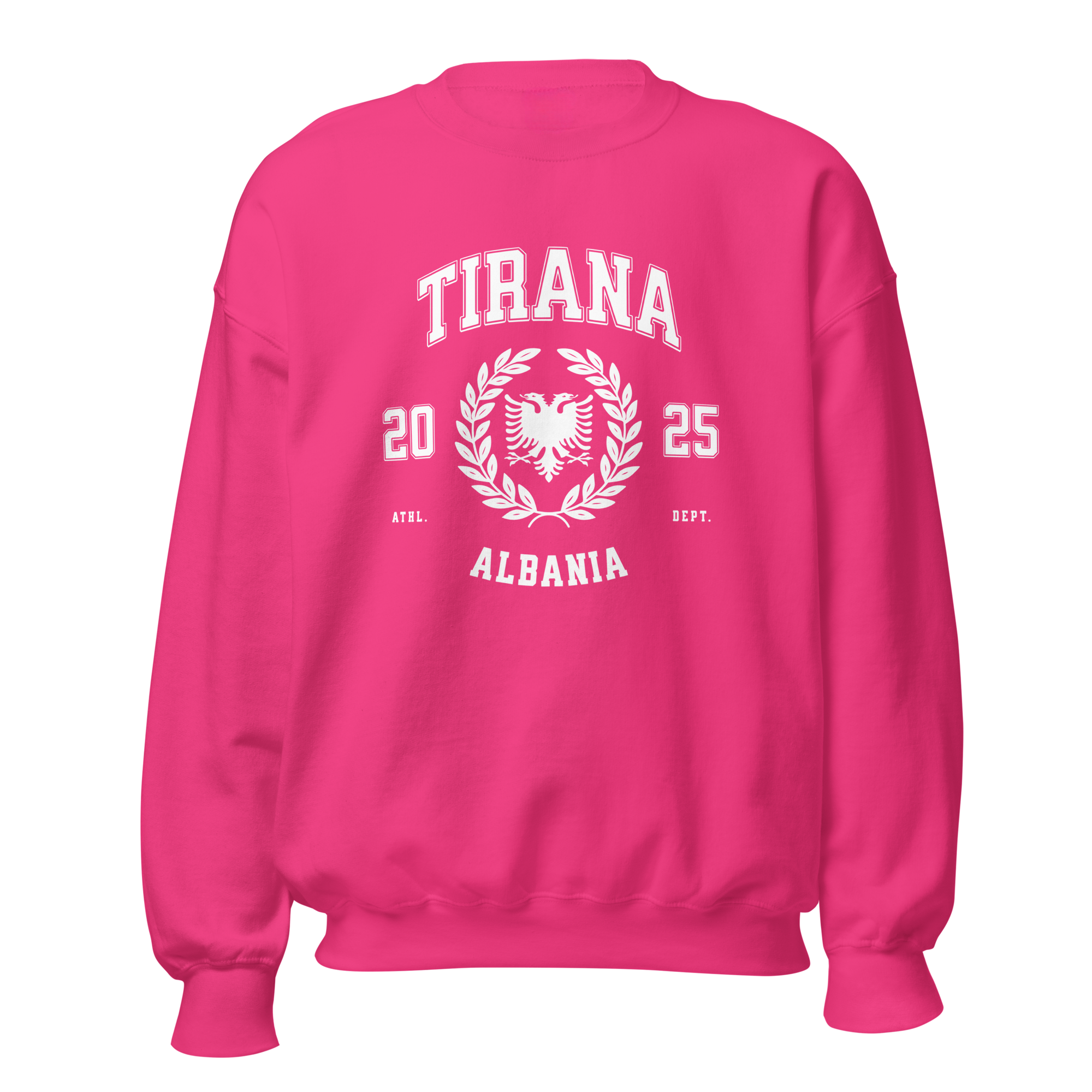 Albania Varsity Unisex Crewneck
