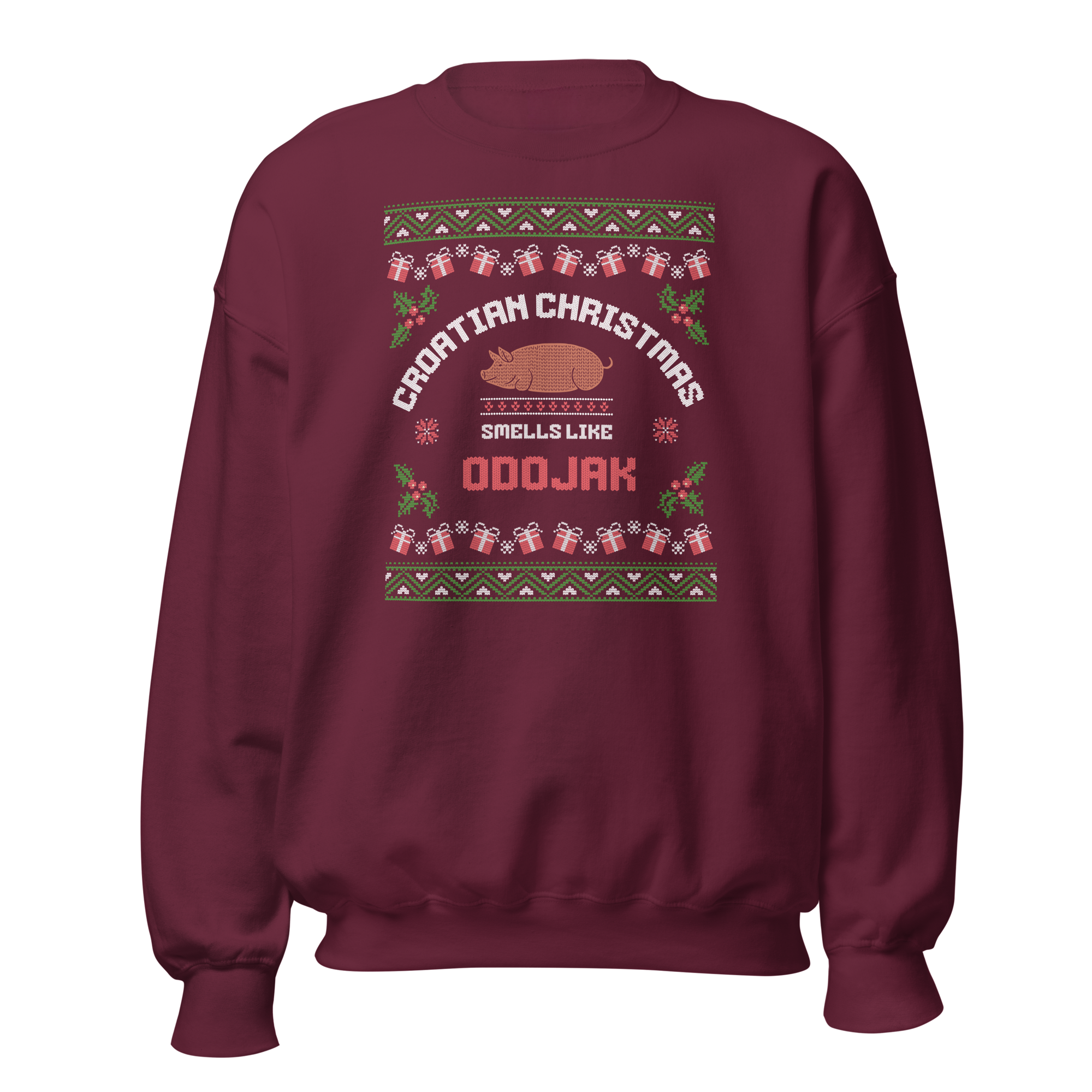 Croatian Christmas Smells Like Odojak Sweater