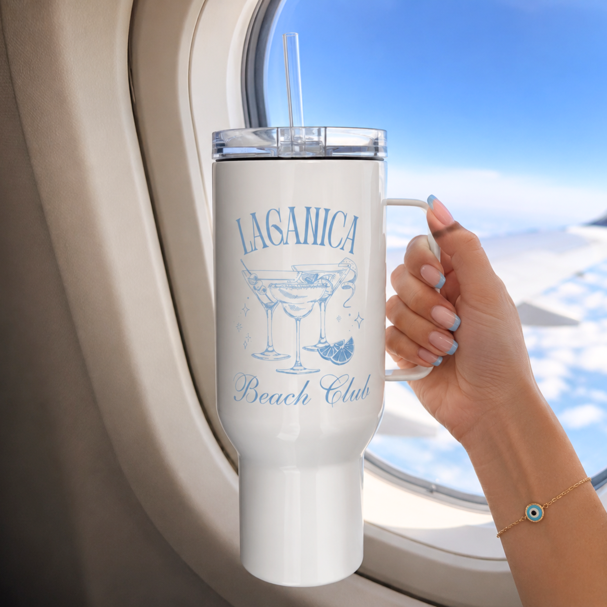 Serbian Laganica Beach Club Tumbler