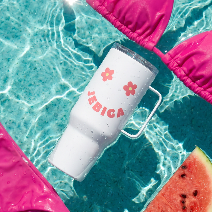 Jebiga Smiley Face Balkan Tumbler