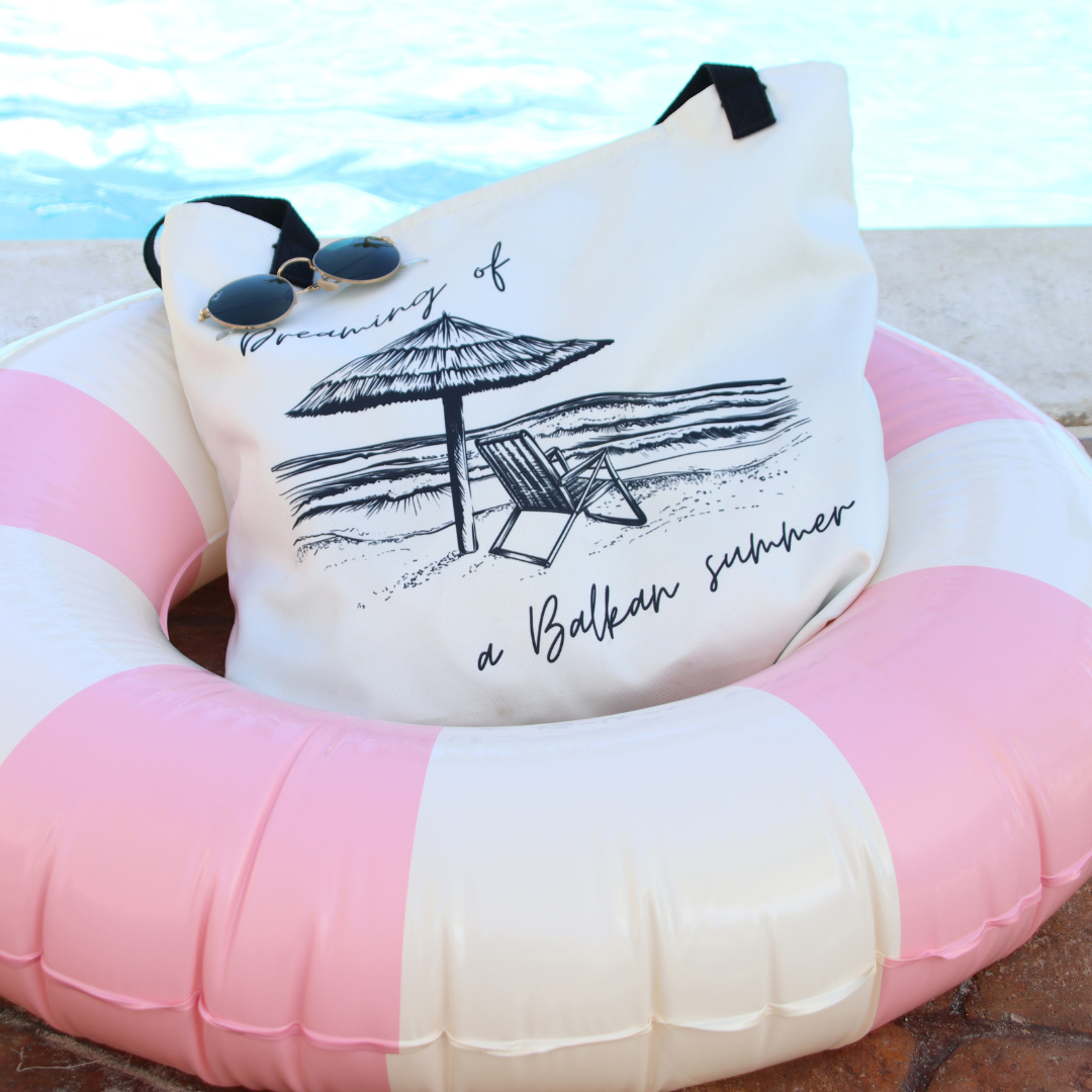 Dreaming of a Balkan Summer Beach Tote Bag