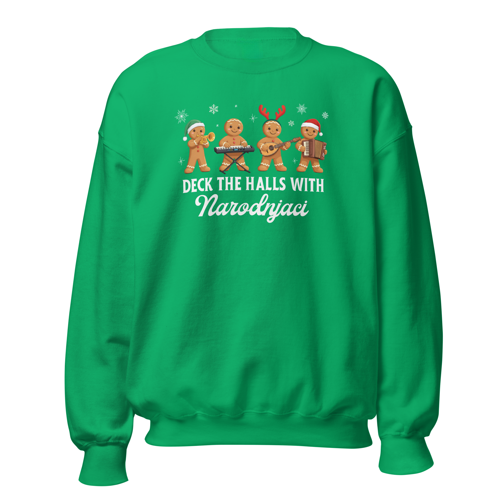 Balkan Narodnjaci Gingerbread Christmas Sweater