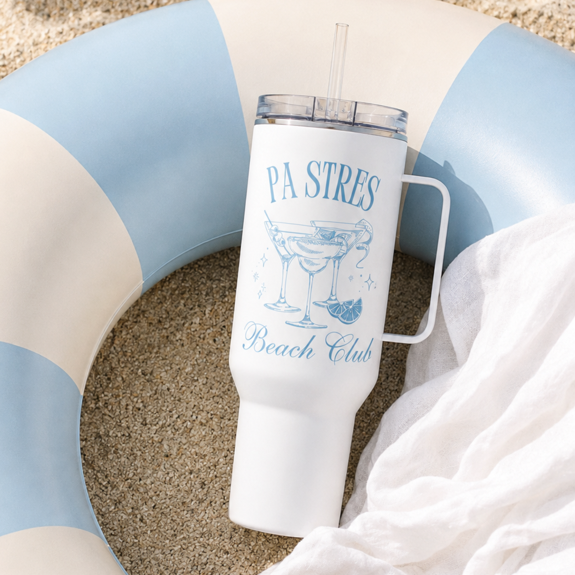 Albanian Pa Stres Beach Club Tumbler