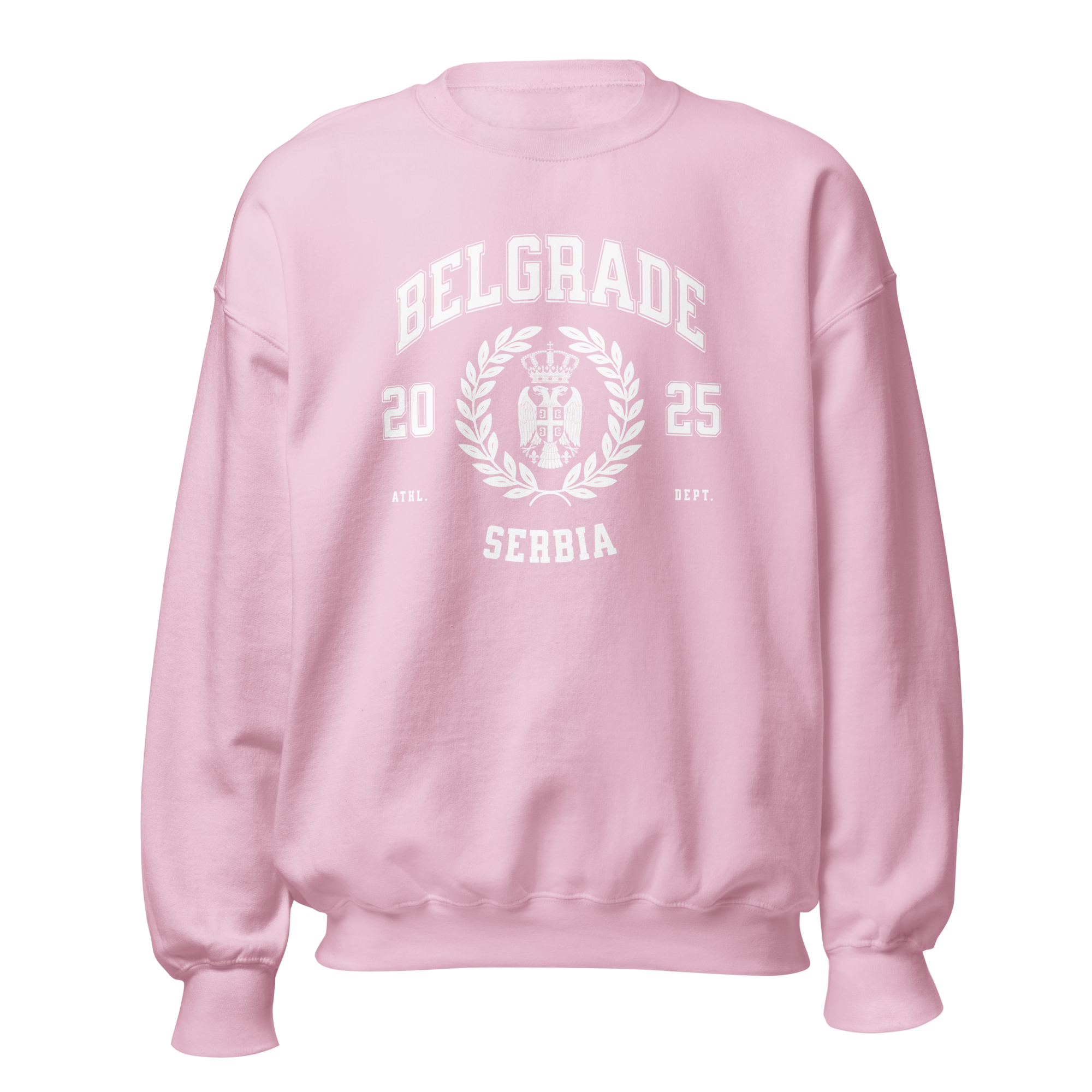 Serbia Varsity Unisex Crewneck