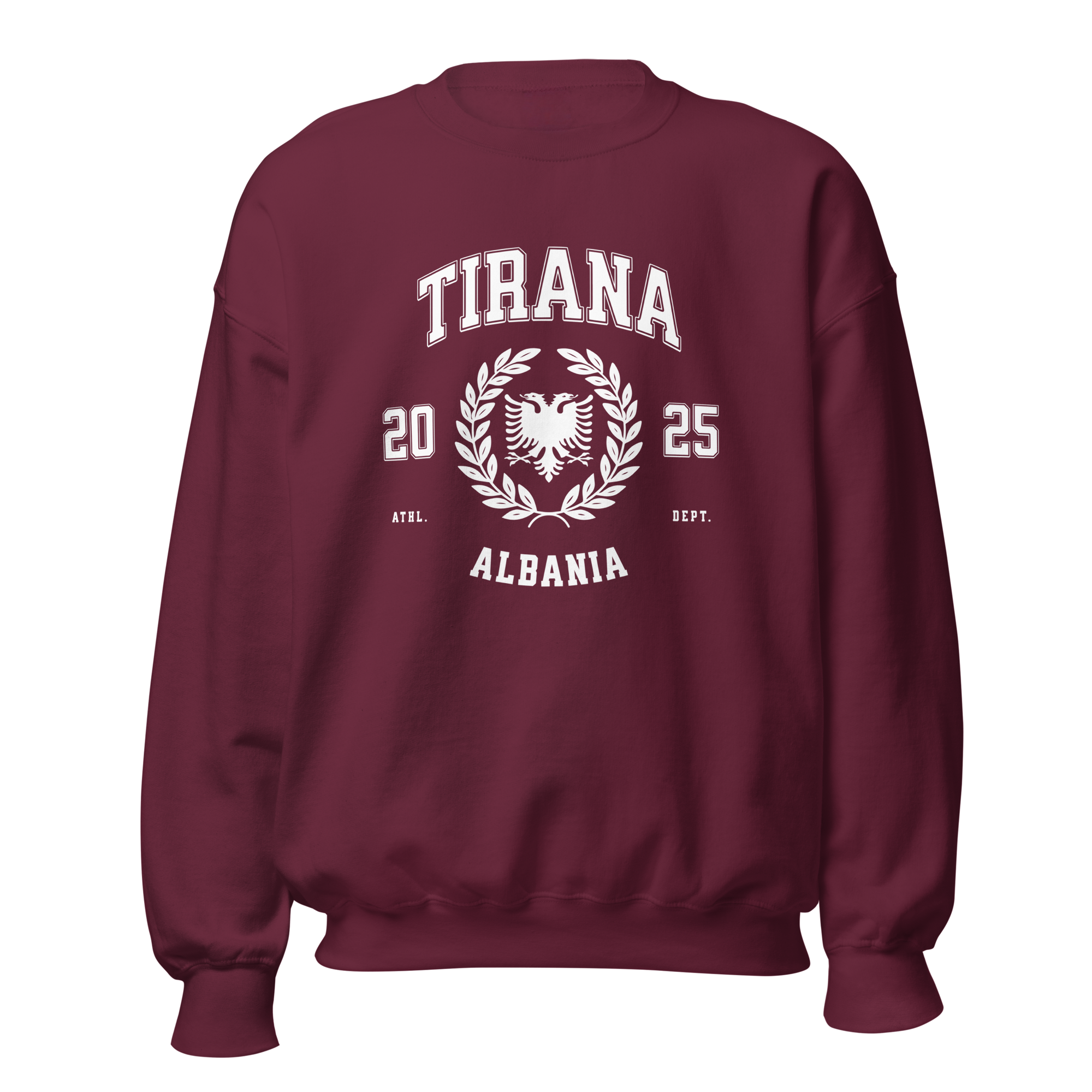 Albania Varsity Unisex Crewneck