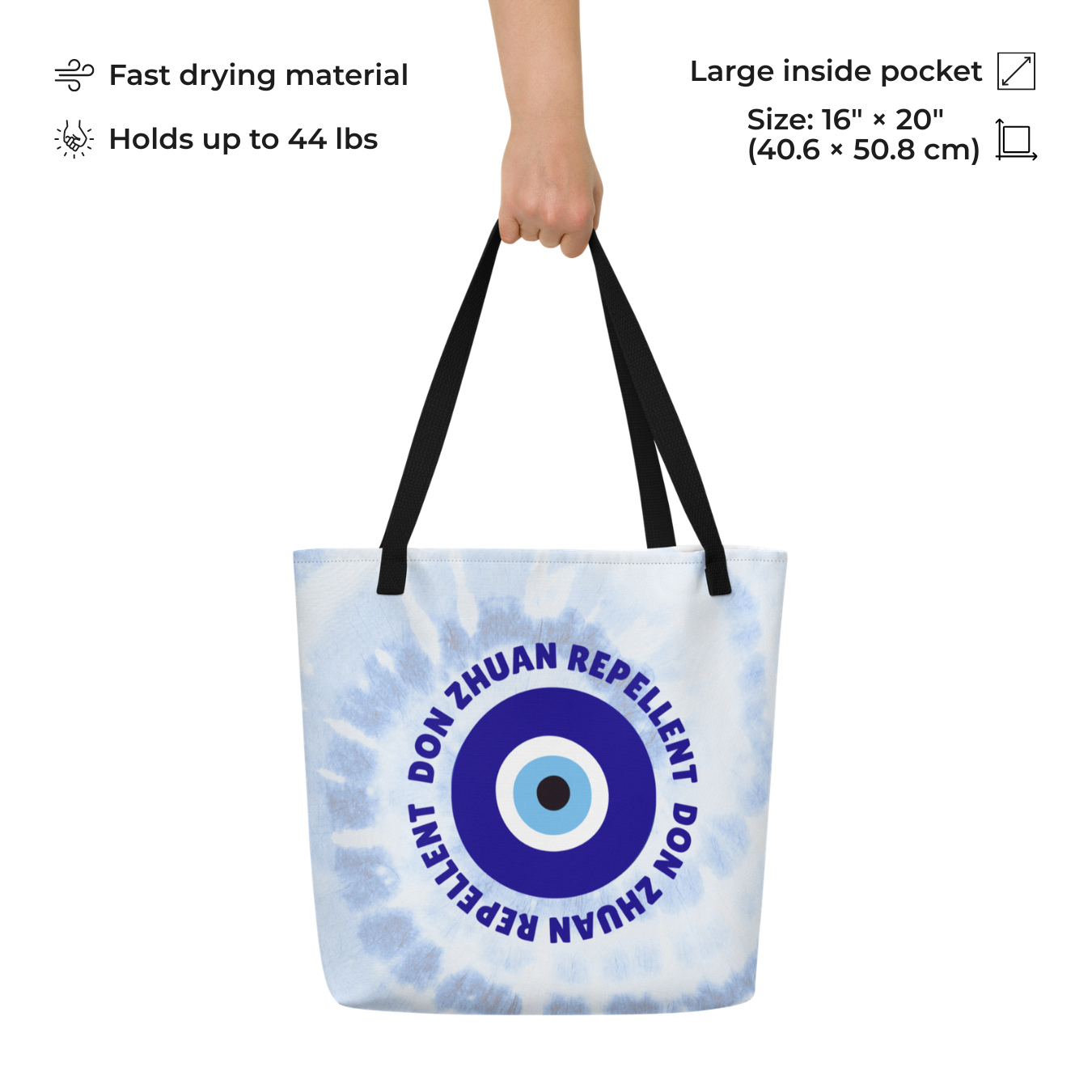 Albanian Don Zhuan Repellent Beach Tote Bag