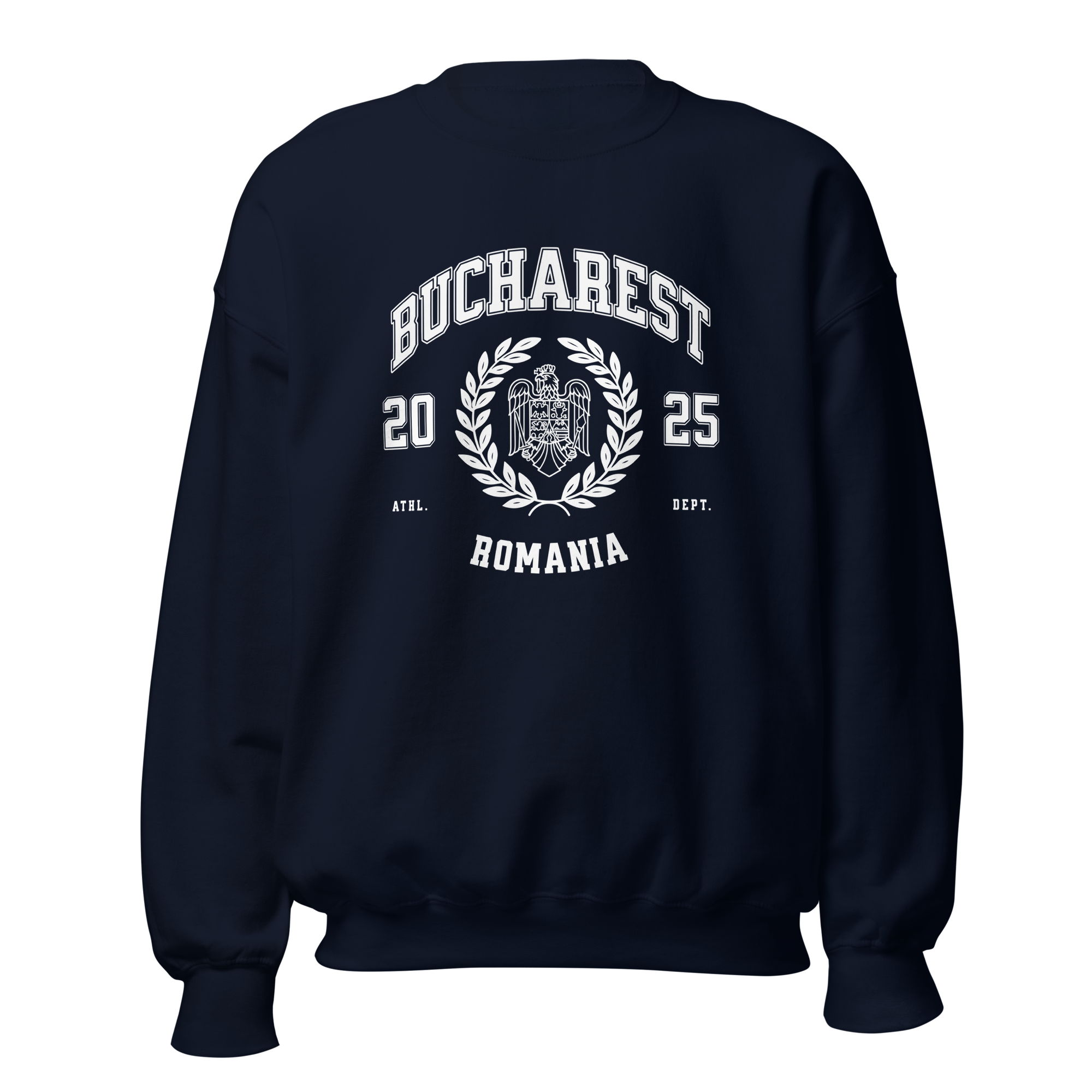 Romania Varsity Unisex Crewneck