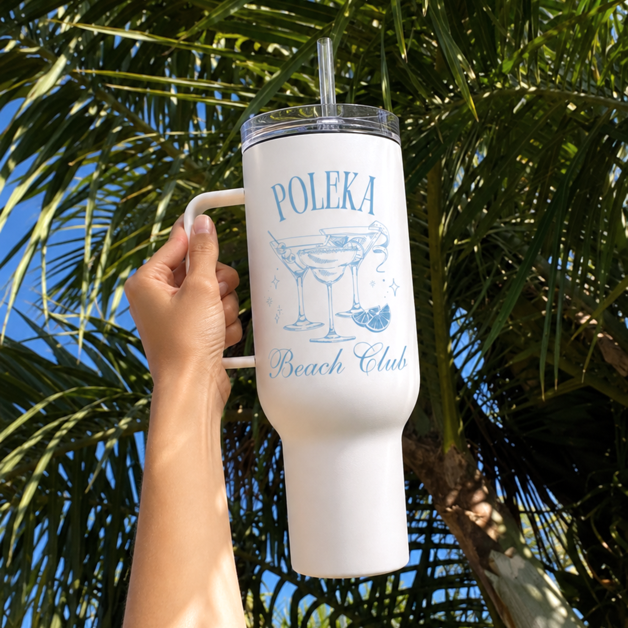 Macedonian Poleka Beach Club Tumbler