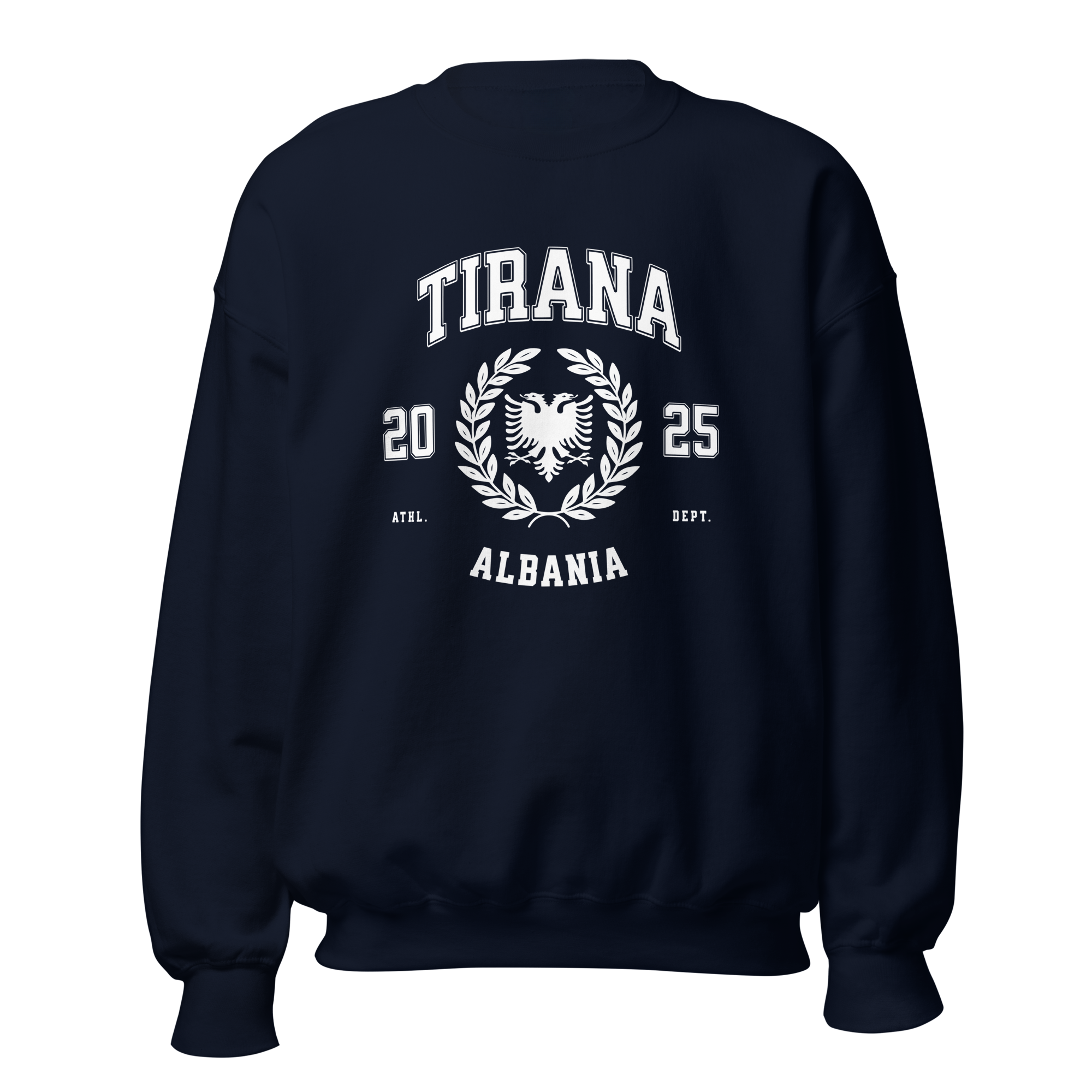 Albania Varsity Unisex Crewneck