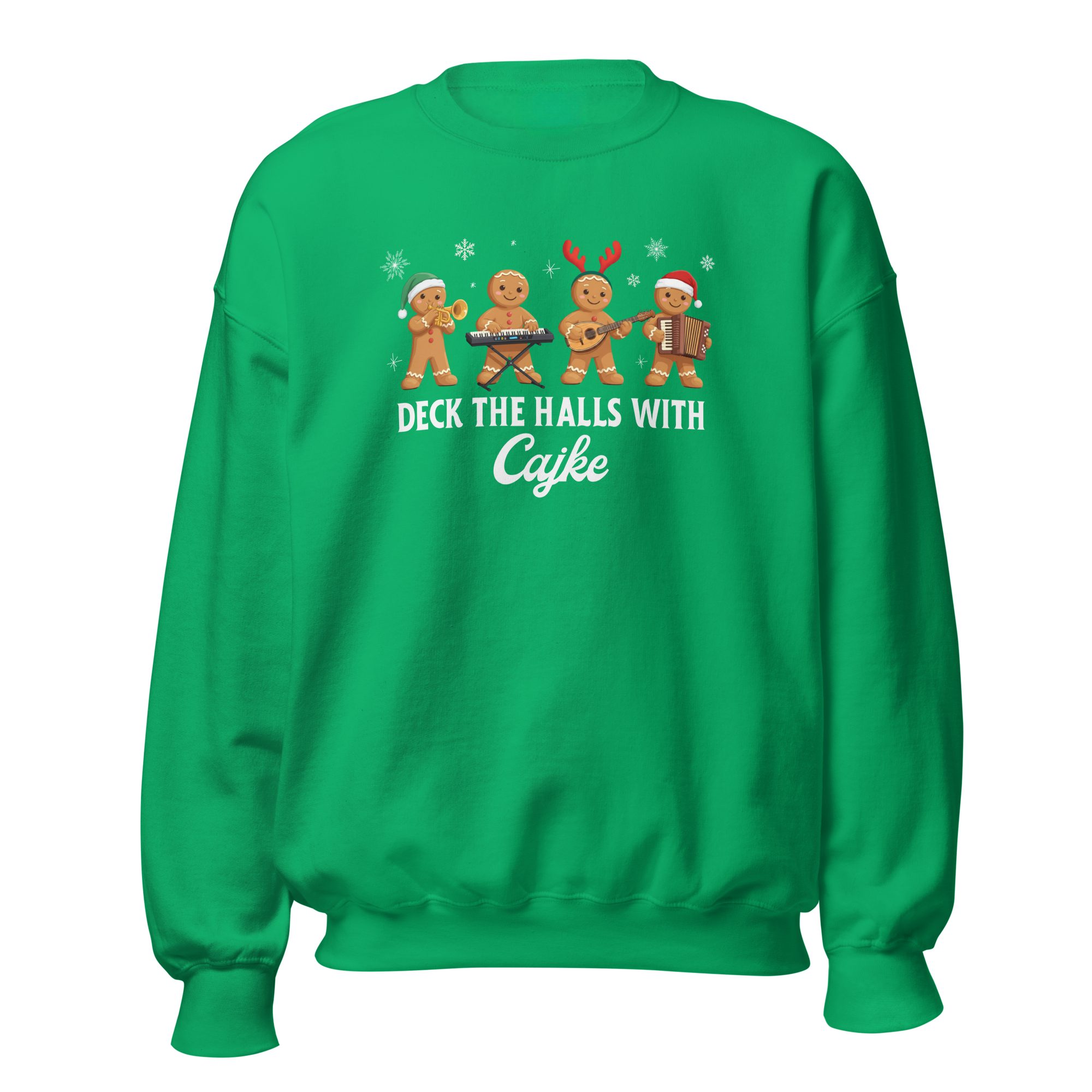 Croatian Čajke Gingerbread Christmas Sweater