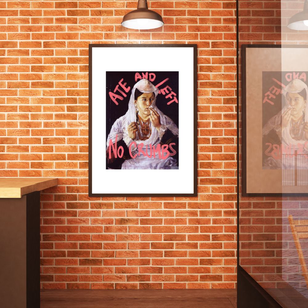 Ate and Left No Crumbs Poster