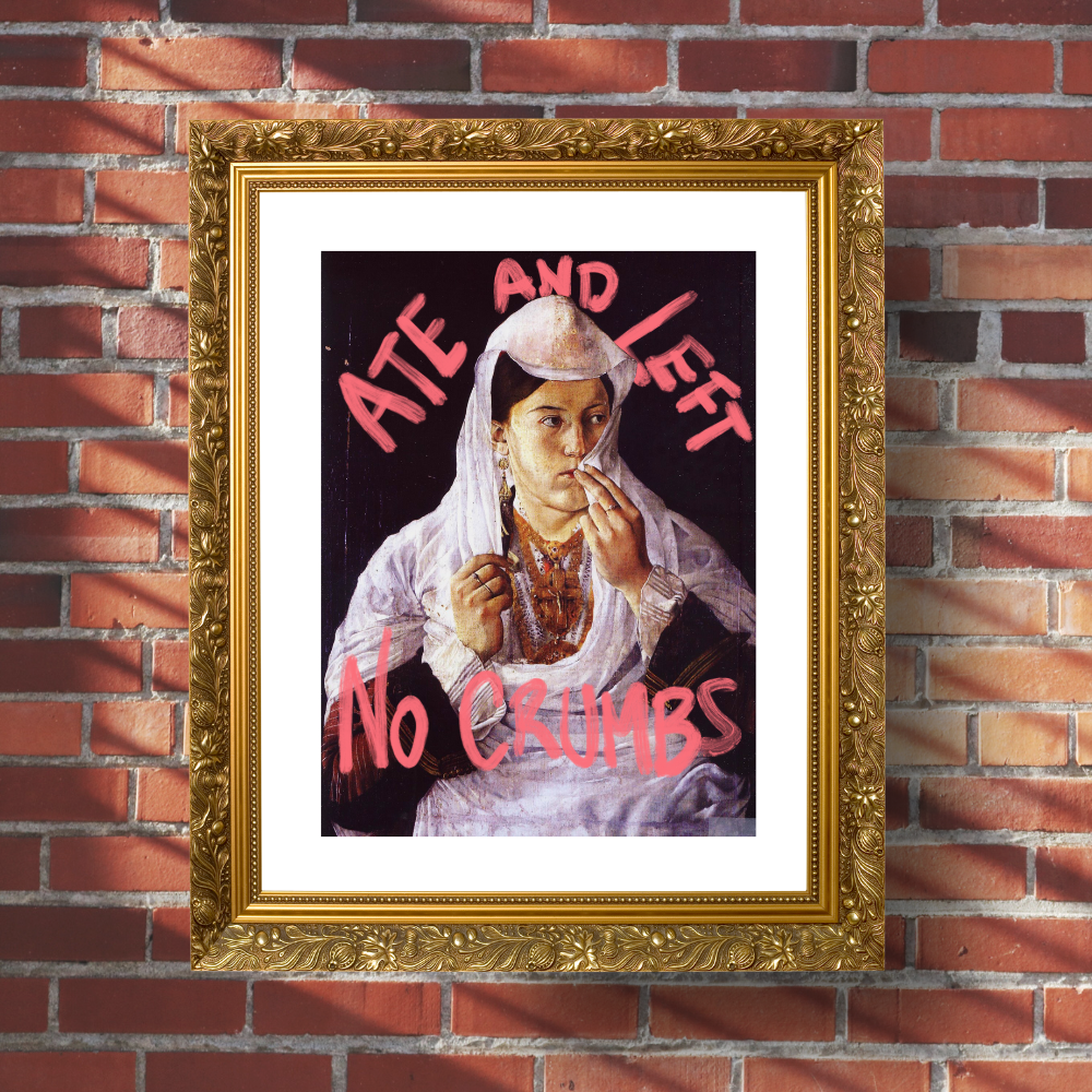 Ate and Left No Crumbs Poster
