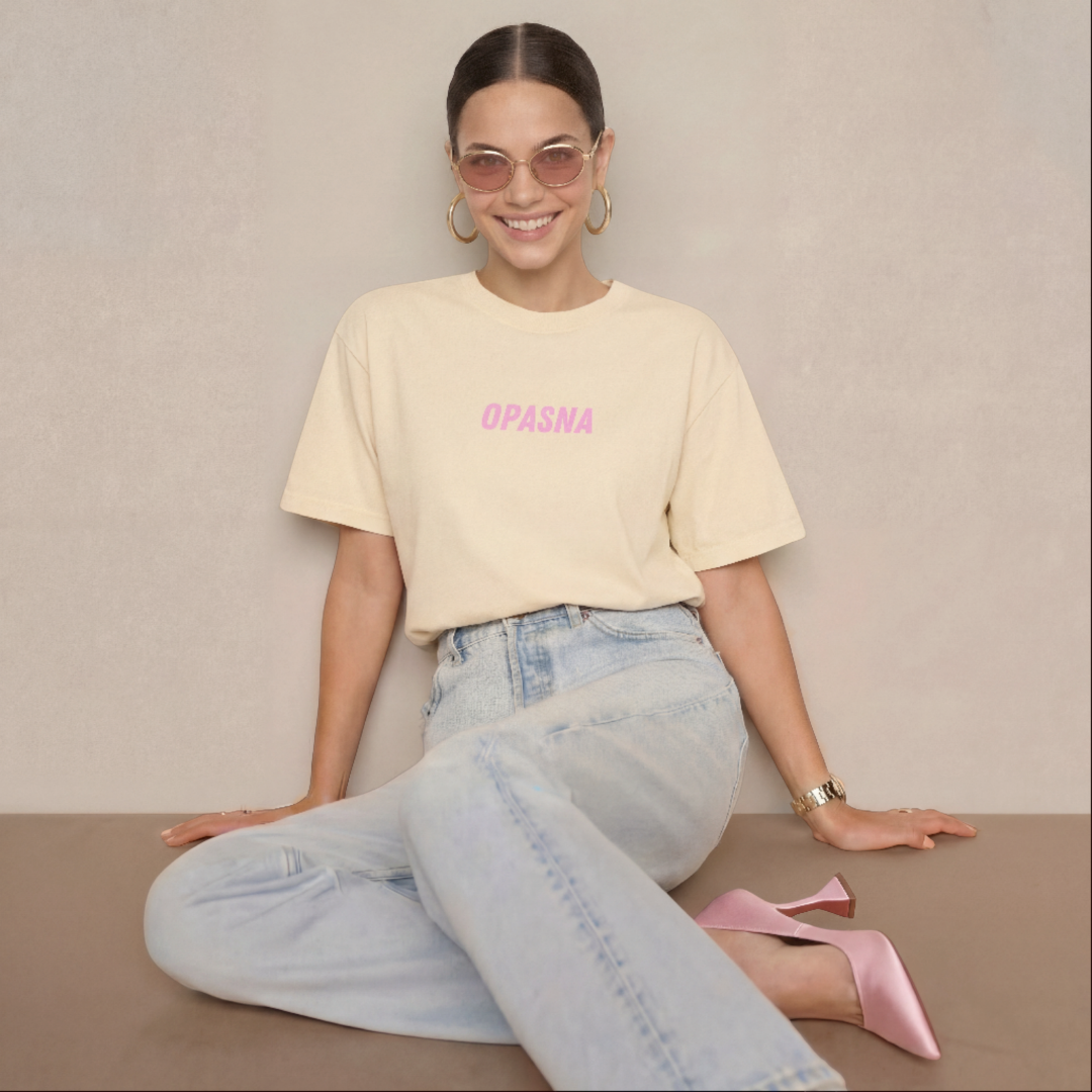 Dangerous Balkan Girl Boxy Tee