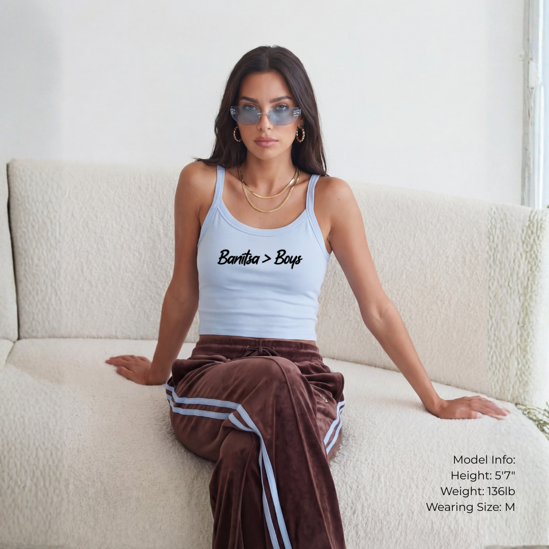 Bulgarian Banitsa > Boys Women’s Crop Tank Top