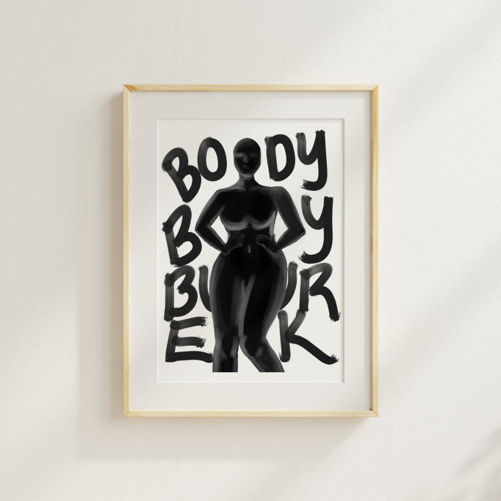 Body By Burek Poster