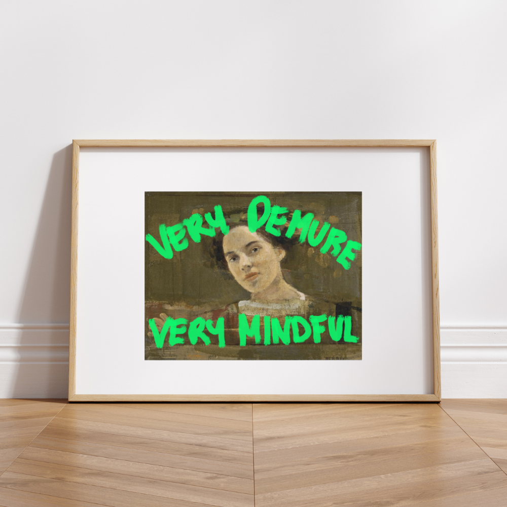 Very Demure, Very Mindful Poster
