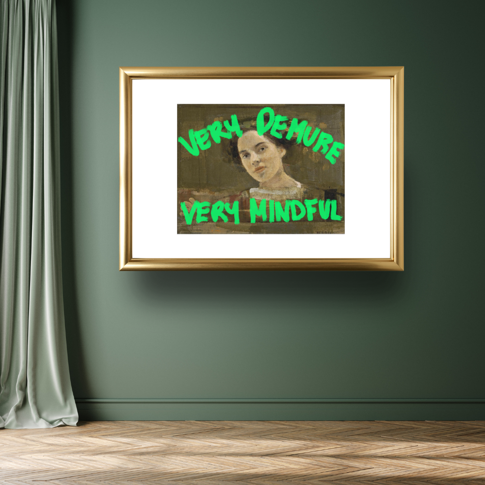 Very Demure, Very Mindful Poster