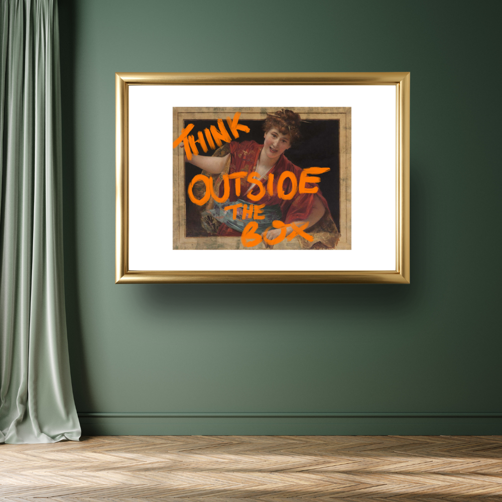 Think Outside the Box Poster