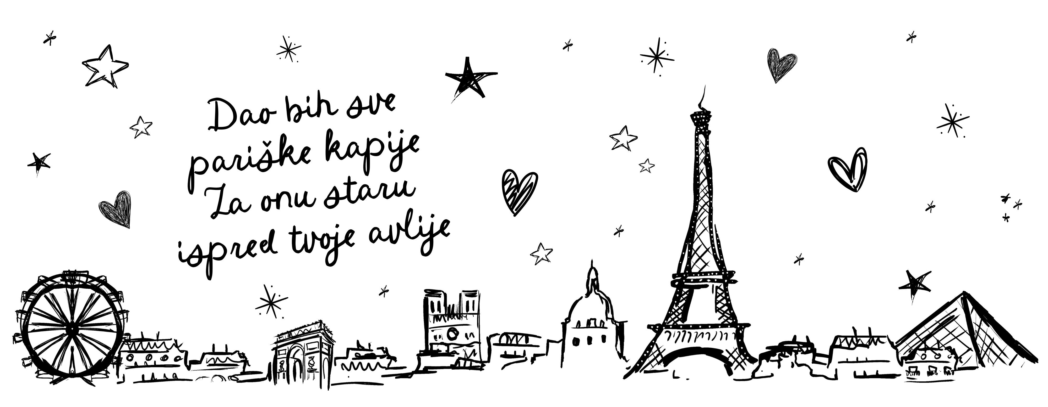 Serbian Parisian Gates of Love Mug