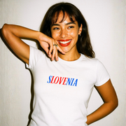Slovenia LOVE Women's High Waisted T-Shirt