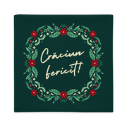Romanian Christmas Pillow Case – Crăciun Fericit!
