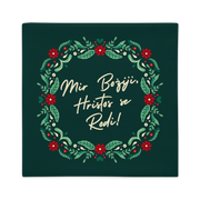 Serbian Christmas Pillow Case – Mir Božiji, Hristos se Rodi!