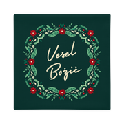 Slovenian Christmas Pillow Case – Vesel Božič!