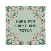 Bulgarian Christmas Pillow Case – Here for Sarmi and Pitka
