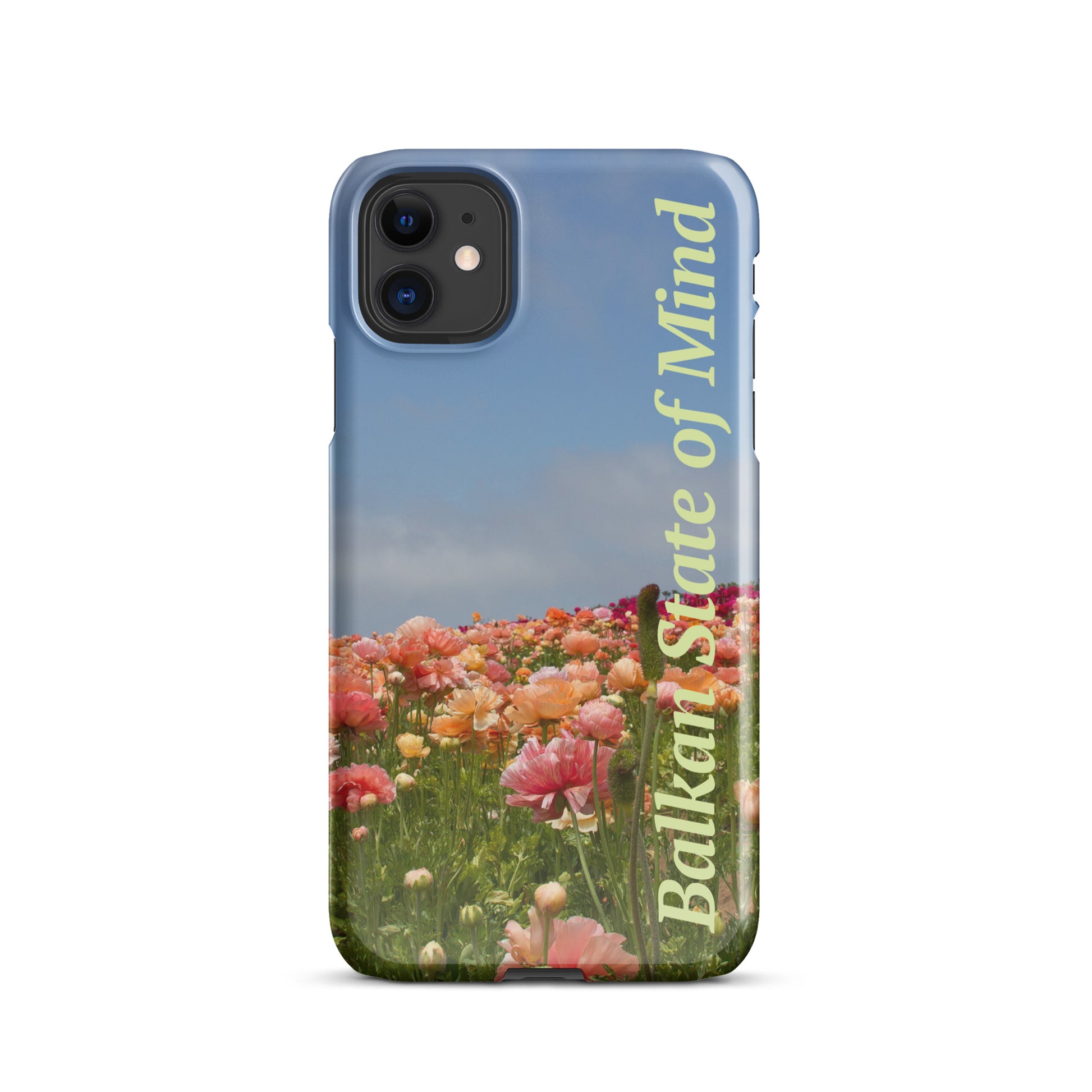 Balkan state of mind glossy phone case