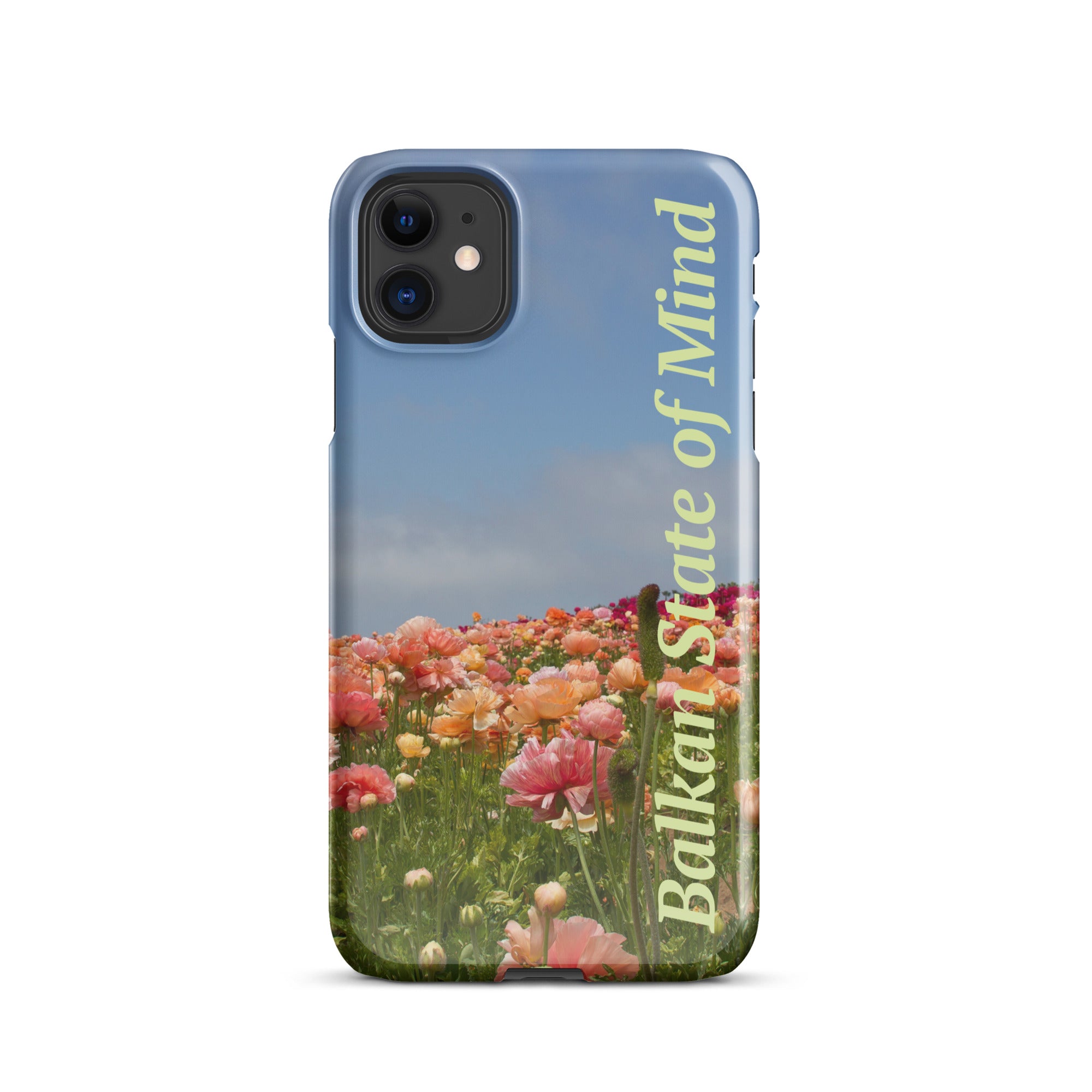 Balkan state of mind glossy phone case