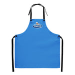 Apron reading “Balkan Spice Queen,” blue spice-inspired design, fun Balkan kitchen gift.