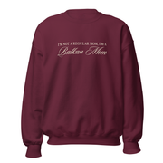 Crewneck reading “I’m Not A Regular Mom, I’m A Balkan Mom”